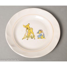 Bērnu porcelāna šķīvis, RPR